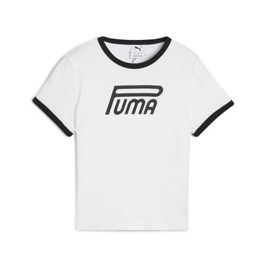 Тениска Puma FUTURE.PUMA.ARCHIVE Fitted Graphic T-Shirt Бяло | 632122_02, 5