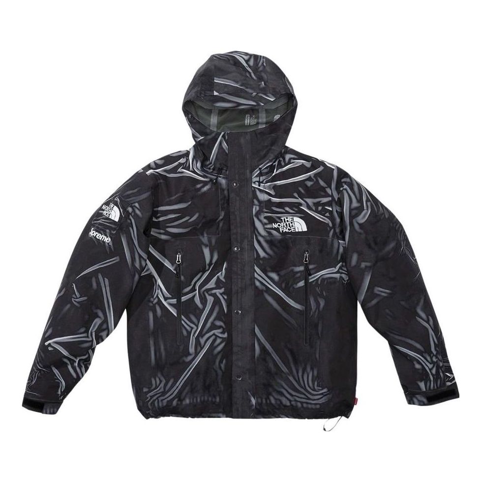 Яке бомбър Supreme Supreme x The North Face Printed Taped Seam Shell Jacket Черно | SUP-SS23-080, 0