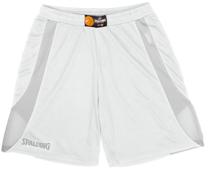 Къси панталони Spalding Spalding Jam Shorts Бяло | 40221004-whitesilvergrey