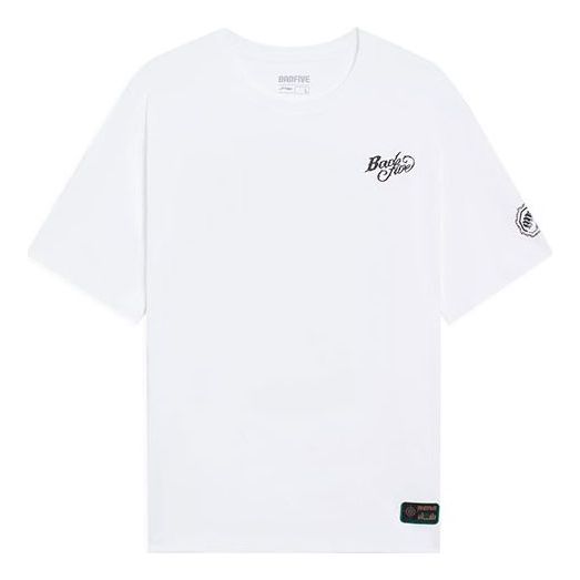 Тениска Li-Ning BadFive Graphic T-Shirt Бяло | AHSS725-1