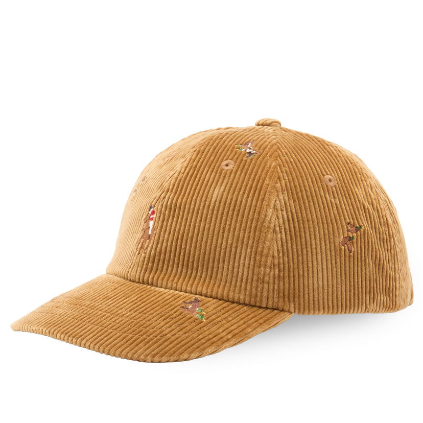 Шапка с козирка Polo by Ralph Lauren Corduroy Duck Cap Бежово | 710979195001-BRN