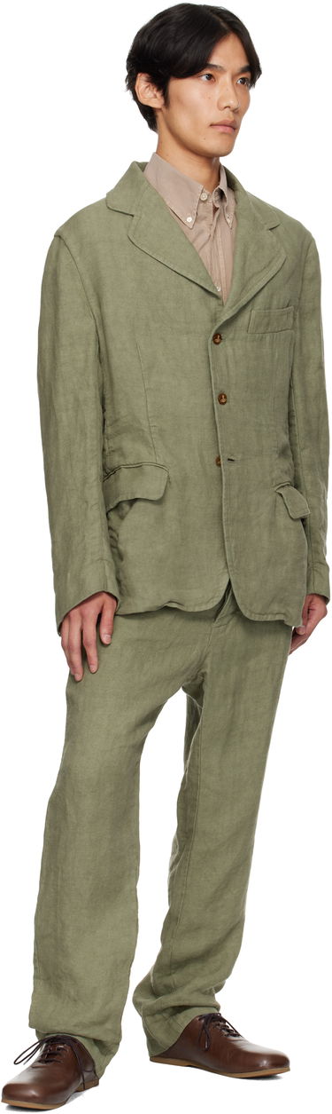 Панталони Vivienne Westwood Vivienne Westwood Cruise Cropped Trousers Зелено | 2F01000L-W012E-, 3