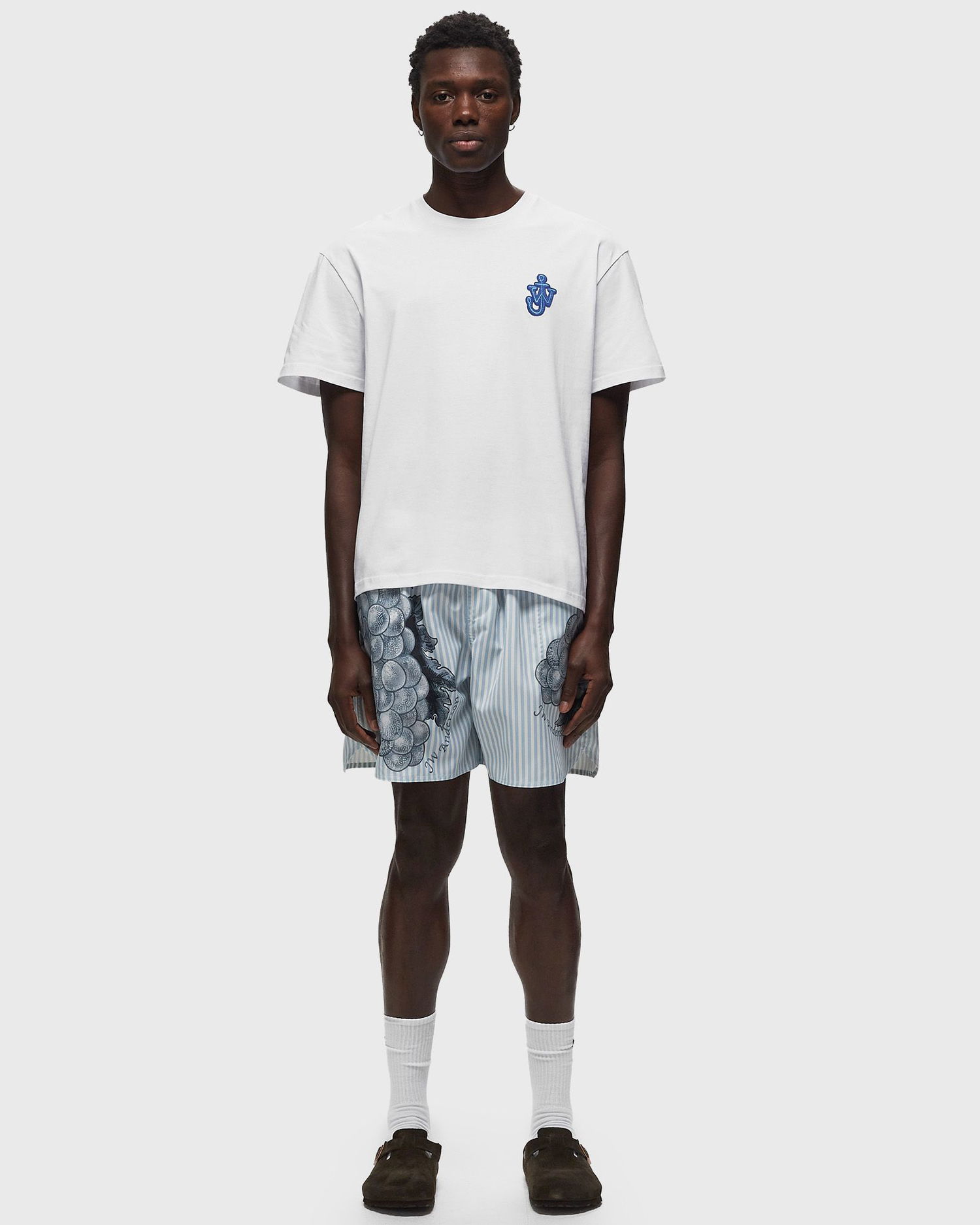 Тениска JW Anderson ANCHOR PATCH TEE Бяло | JT0061-PG0772-001, 1