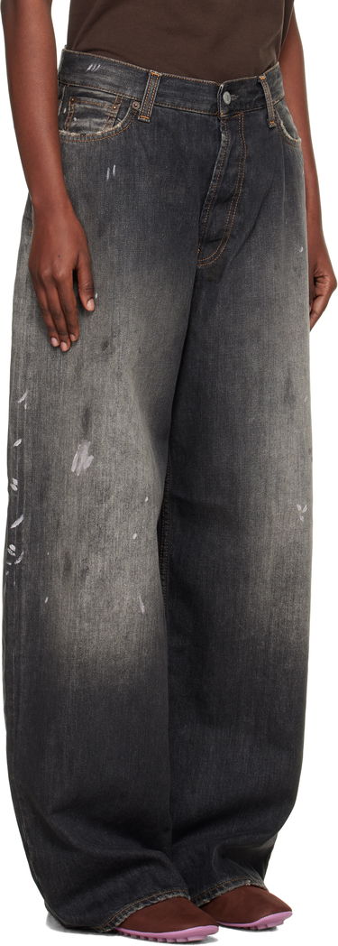 Дънки Acne Studios Acne Studios 2023 Wide Leg Jeans Черно | C00089-, 1