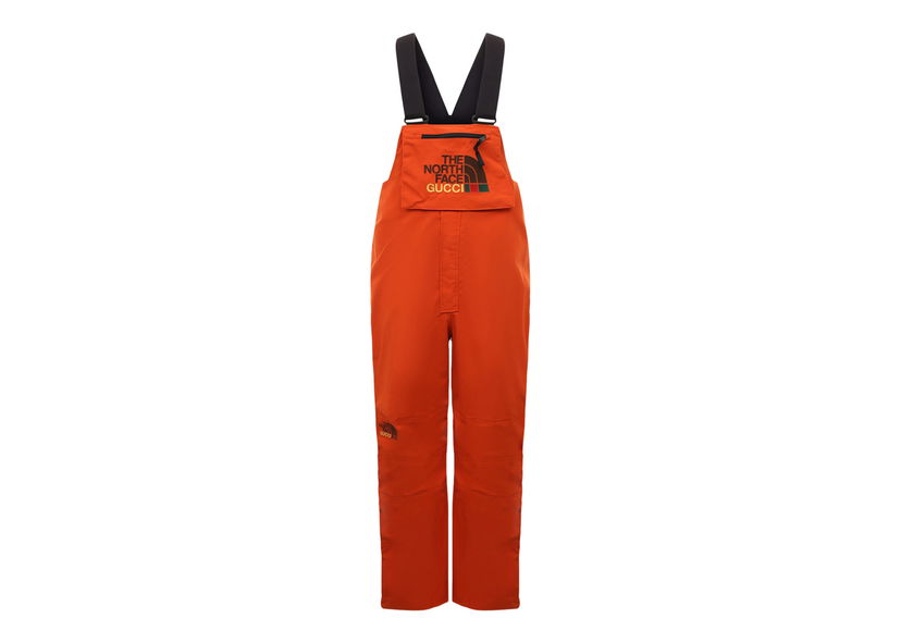 Комбинезон Gucci The North Face x Overalls Orange Червено | 663768 ZAHTL 6677