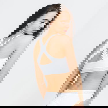 Сутиен CALVIN KLEIN Unlined Bralette Бяло | QF6684E-100, 1
