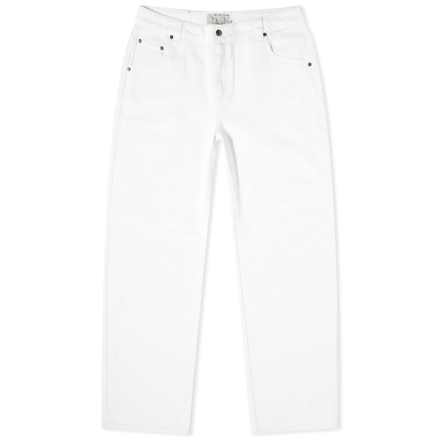 Дънки Dime Relaxed Denim Pants Бяло | DIME23D1F34-WHT, 0