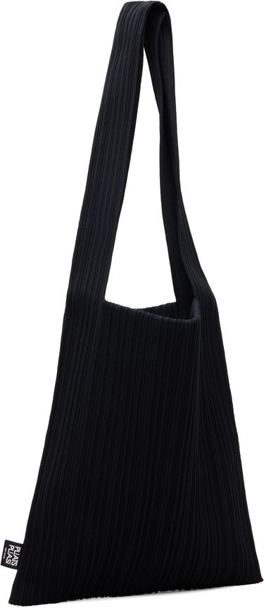 Голяма пазарска чанта Pleats Please Issey Miyake PLEATS PLEASE ISSEY MIYAKE Crepe Knit Tote Черно | PP59AG672, 2
