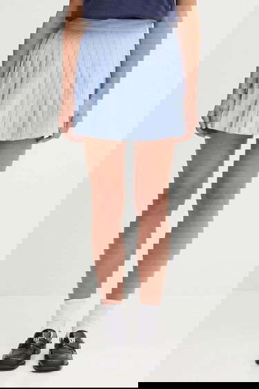 Пола Sporty & Rich Sporty & Rich Src Anae Mini A-Line Skirt Синьо | SK018602300ST08, 0