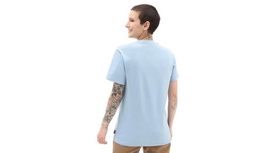 Тениска Vans Left Chest Logo Tee Синьо | VN0A7RSRBD2, 4