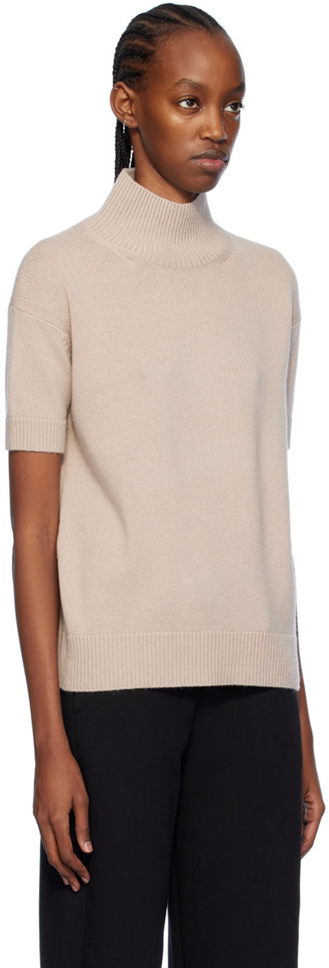 Пуловер Max Mara Max Mara Paola Turtleneck Top Бежово | 2419361131600, 1