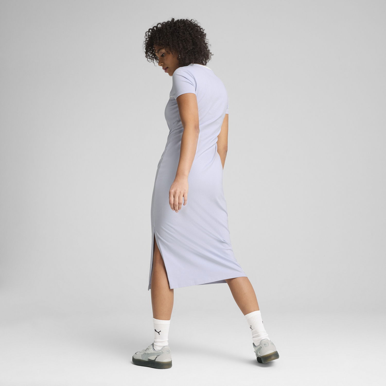 Pокля Puma WARDROBE ESS Midi Cutout Dress Синьо | 629769_47, 1