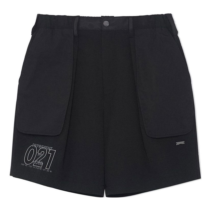 Къси панталони Li-Ning Graphic Print City Limited Shorts Черно | AKSSA77-3