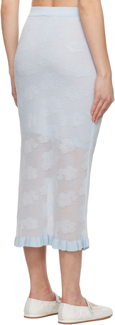 Пола Cecilie Bahnsen Cecilie Bahnsen Pegonia Midi Knit Skirt Синьо | 1.25KNI50005 PEGONIA SKIRT, 2