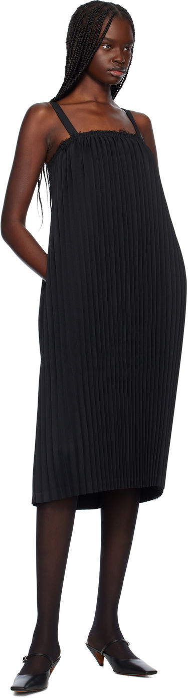 Pокля Comme des Garçons Comme des Garçons Gabardine Midi Dress Черно | RO-A003-S25, 3