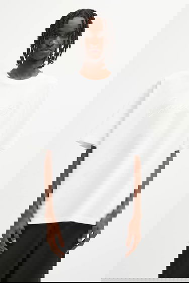 Тениска Carhartt WIP S/S Ray T-Shirt with Embroidered Logo Бяло | I035306.02XX, 0