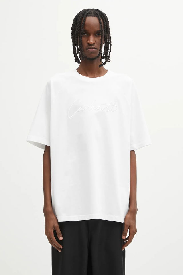 S/S Ray T-Shirt with Embroidered Logo