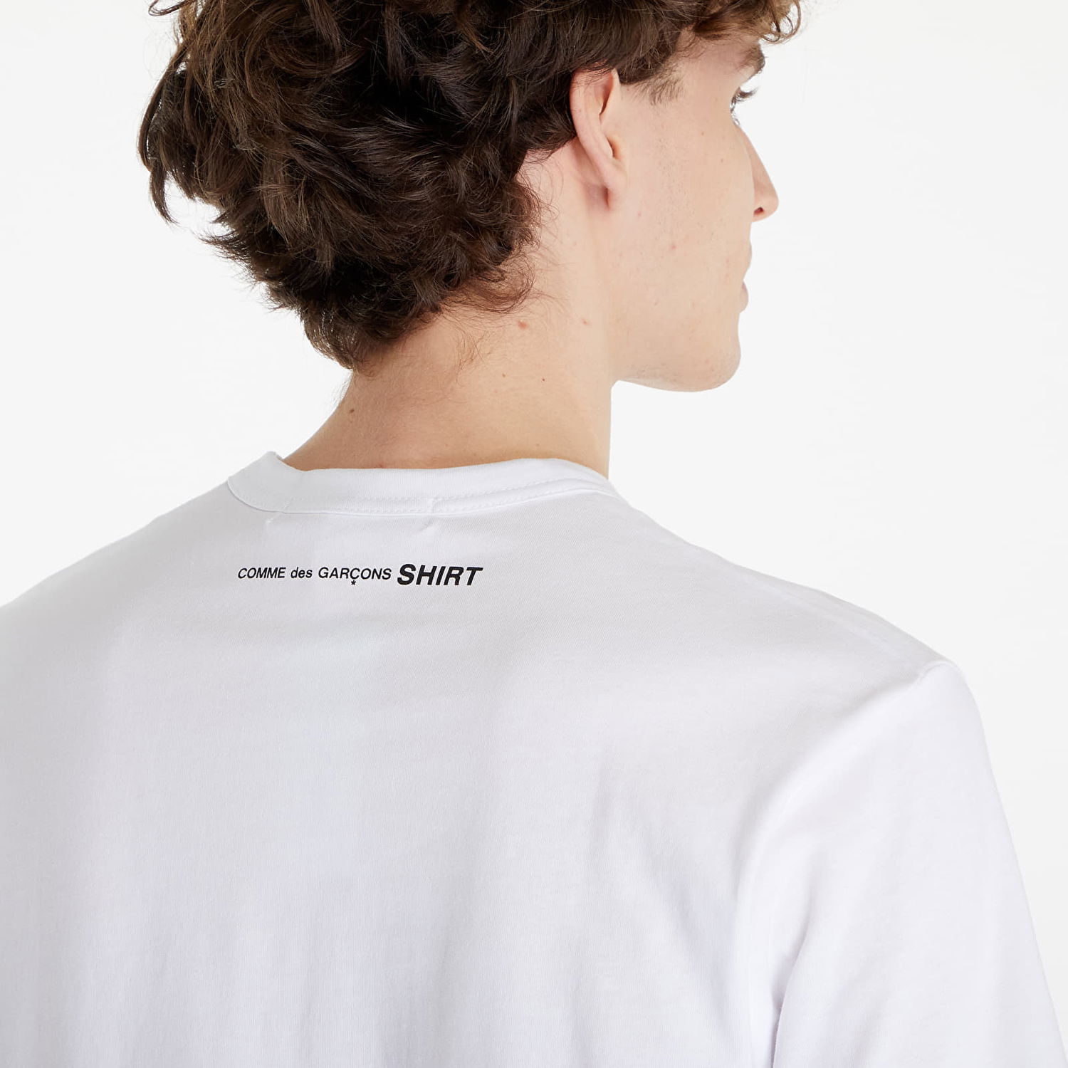 Тениска Comme des Garçons SHIRT Short Sleeve Tee Бяло | FM-T011 white, 1