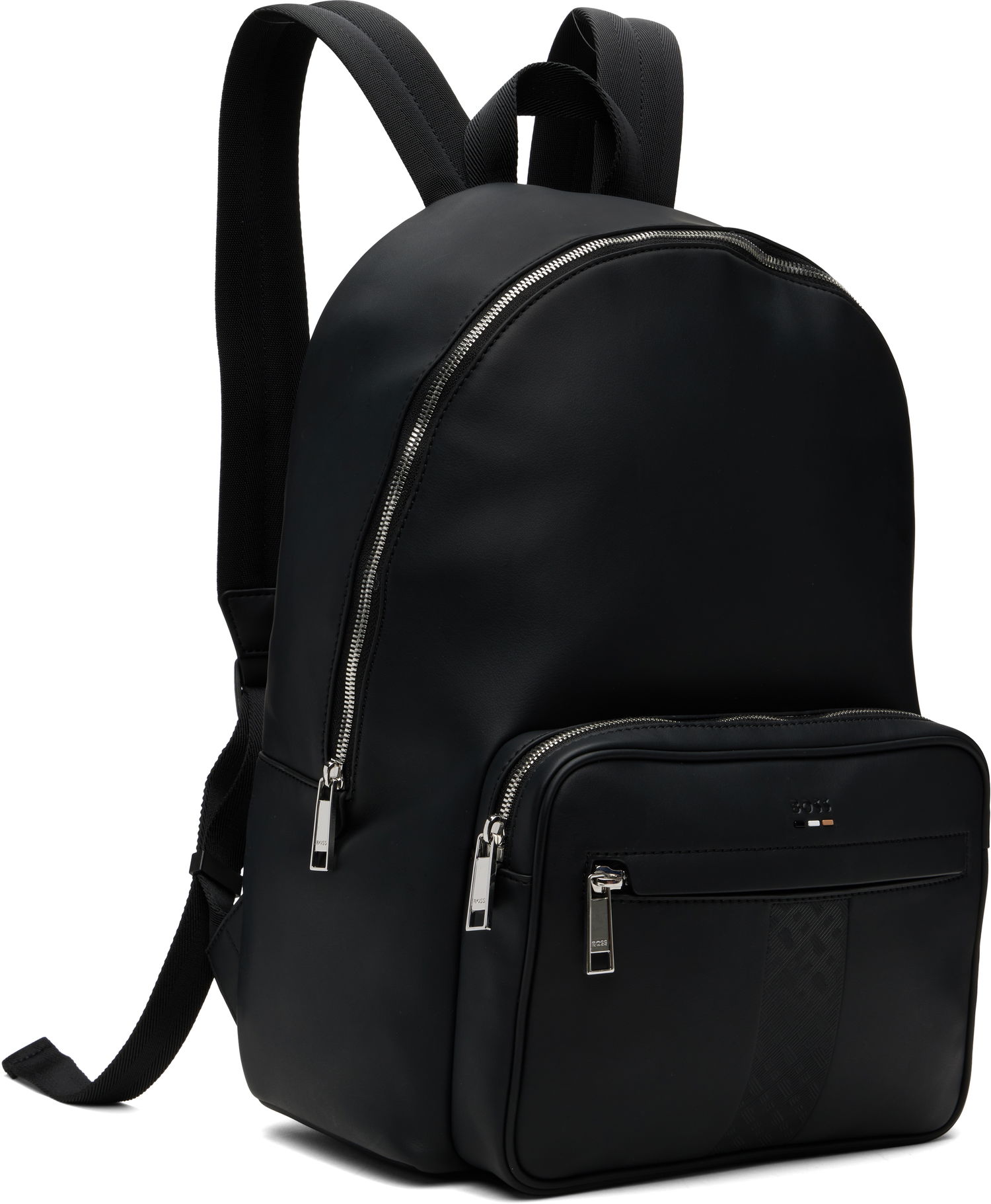 Раница BOSS BOSS Structured Signature Trims Backpack Черно | 50552610, 1
