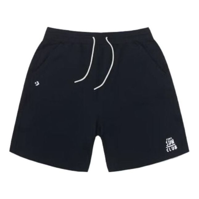 Къси панталони Converse Sun Club Drawstring Shorts Черно | 10025878-A02