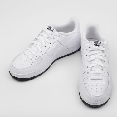 Кецове и обувки Nike Air Force 1 Low ''Have A Nike Day - White'' GS Бяло | AV0742-100, 2