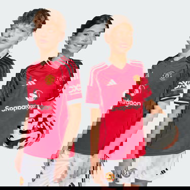 Фланелка adidas Performance Manchester United 25/26 Home Jersey Червено | JP3013, 0