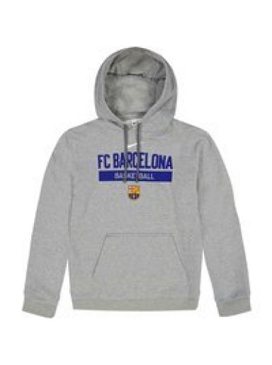 Суитчър Nike FC Barcelona Basketball Club Fleece Hoodie Сиво | DZ4678-063