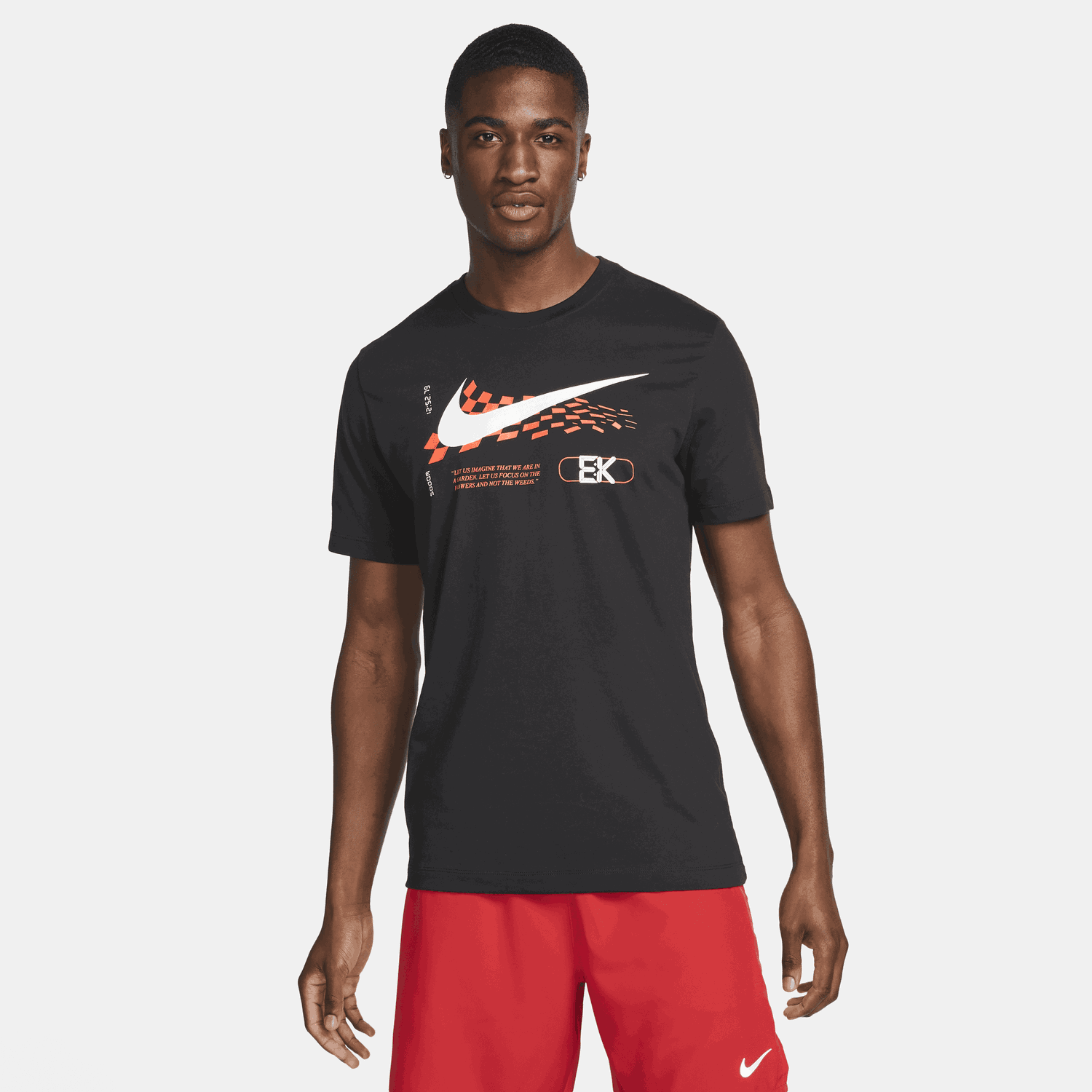 Тениска Nike Dri-FIT Running Tee Черно | FJ2358-010, 0