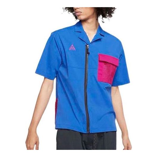 Риза Nike ACG Zip Shirt Синьо | CI0415-405