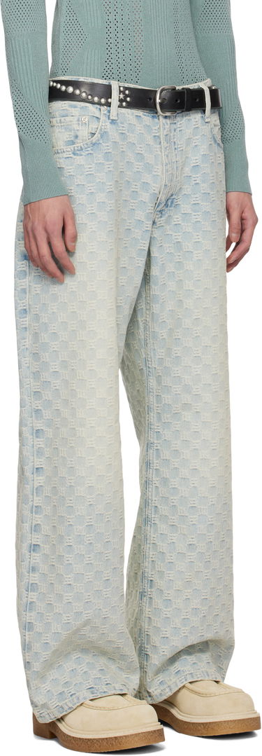 Дънки MISBHV MISBHV Monogram Ocean Washed Jeans 33 Синьо | 250M316, 4
