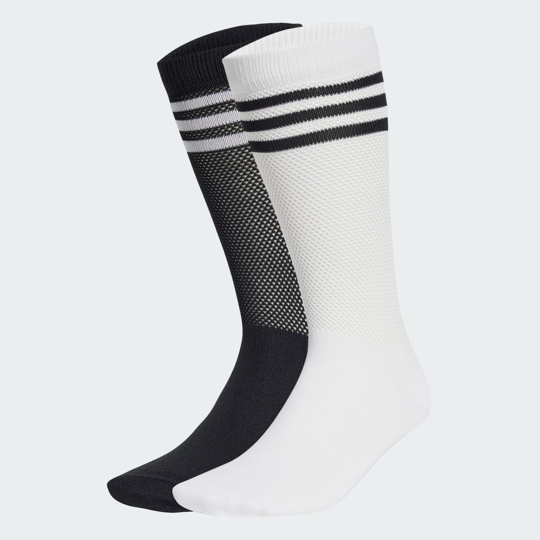 Чорапи adidas Performance Textured Crew Socks (2 Pairs) Бяло | JC8626, 1