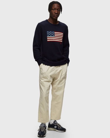 Пуловер Polo by Ralph Lauren Flag Intarsia Crewneck Тъмно синьо | 710718281006, 2