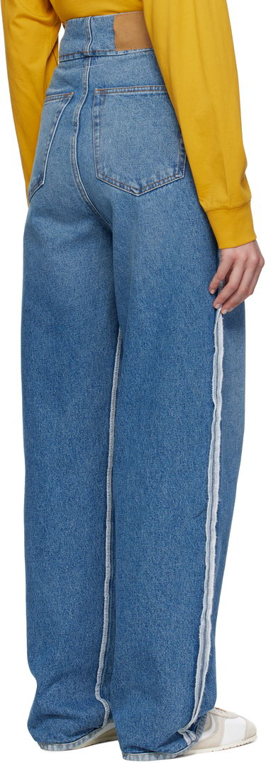 Дънки Maison Margiela MM6 Maison Margiela Raw Edge Jeans Синьо | S52LA0263 M30018, 2