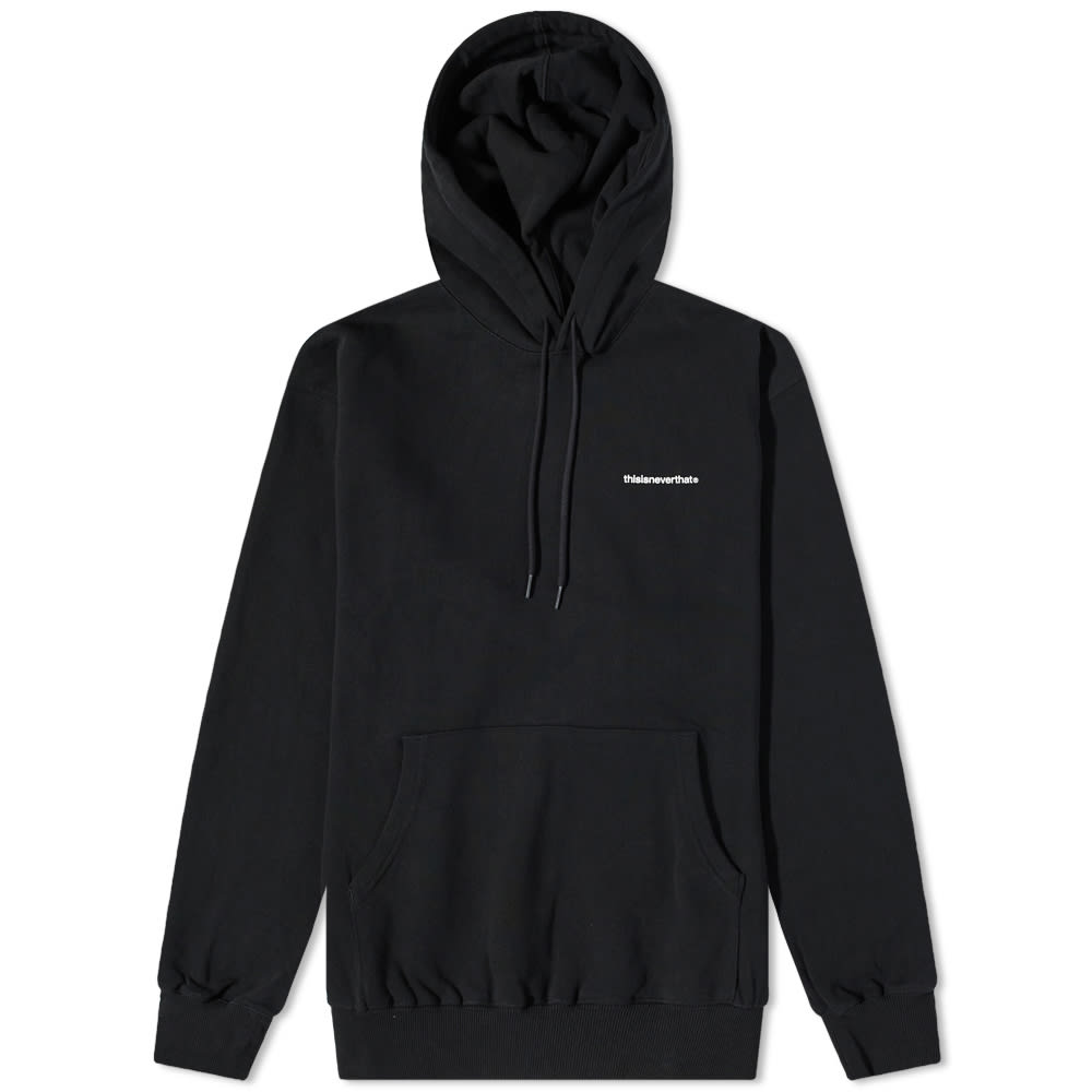 Суитчър thisisneverthat T-Logo Popover Hoody Черно | TN223TSWHO16-BK, 0