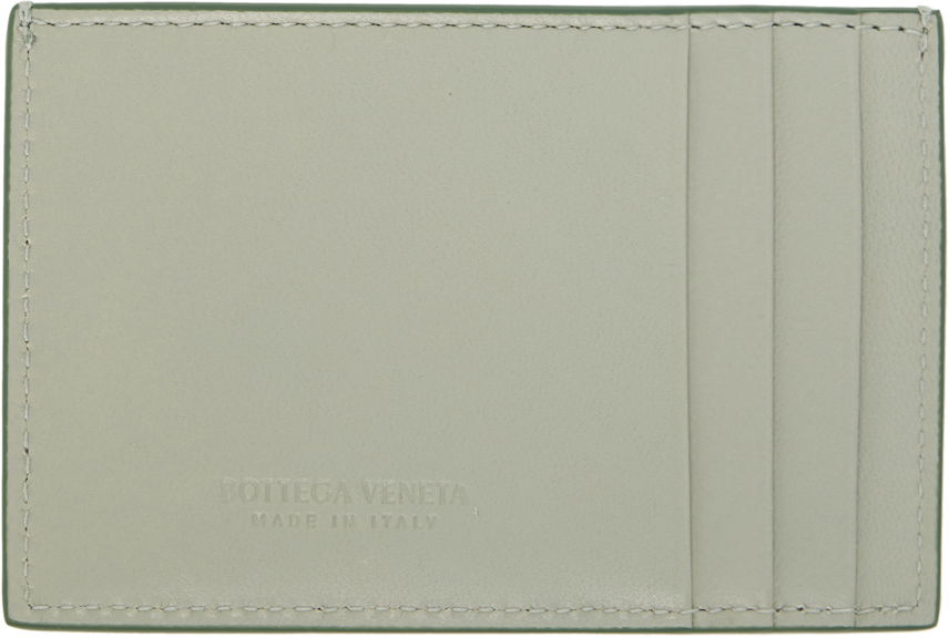 Портфейл Bottega Veneta Cassette Credit Card Holder Зелено | 742693 V2PN1, 1