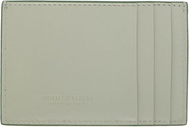 Портфейл Bottega Veneta Cassette Credit Card Holder Зелено | 742693 V2PN1, 1