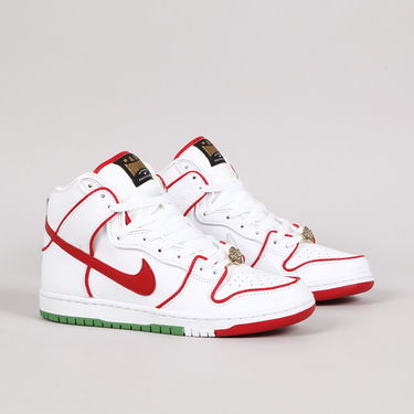 Кецове и обувки Nike SB Paul Rodriguez x Dunk High Premium SB "Boxing" Бяло | CT6680-100, 3