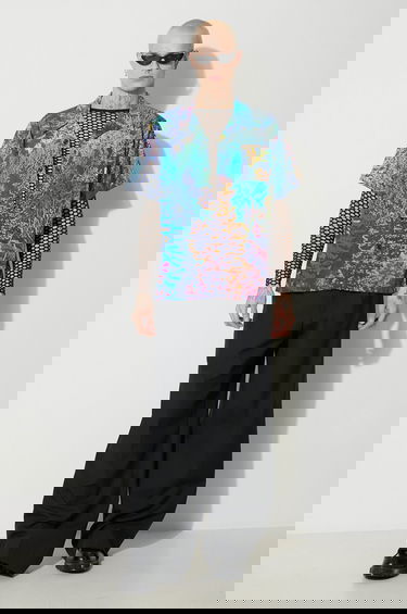 Риза BILLIONAIRE BOYS CLUB Willderness Relaxed Printed Camp Collar Shirt Многоцветен | B23425, 1