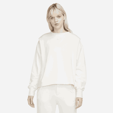Пуловер Nike French Terry Crewneck Бежово | DV7802-901, 2