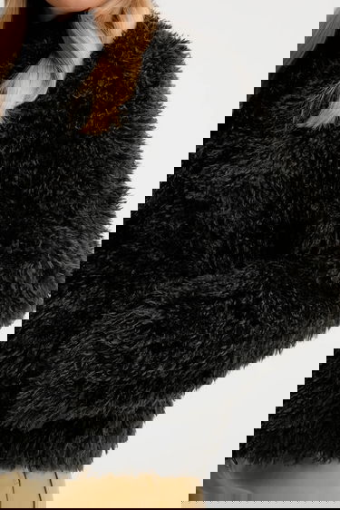 Яке STAND STUDIO Stand Studio Charlotte Faux Fur Jacket Черно | 66585.9422, 4