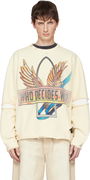 Ribbon Tour Distressed Graphic Sweatshirt