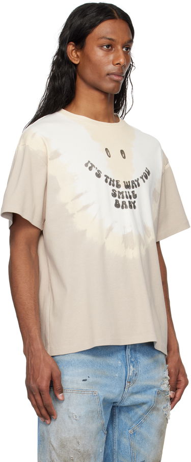 Тениска Maison Margiela MM6 Maison Margiela Tie-Dyed T-Shirt Бежово | SH2GC0025 M20110, 1