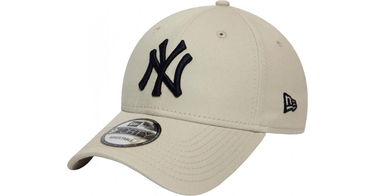 Шапка с козирка New Era NY Yankees League Essential 9FORTY Adjustable Cap Бежово | 12380590-stn, 1
