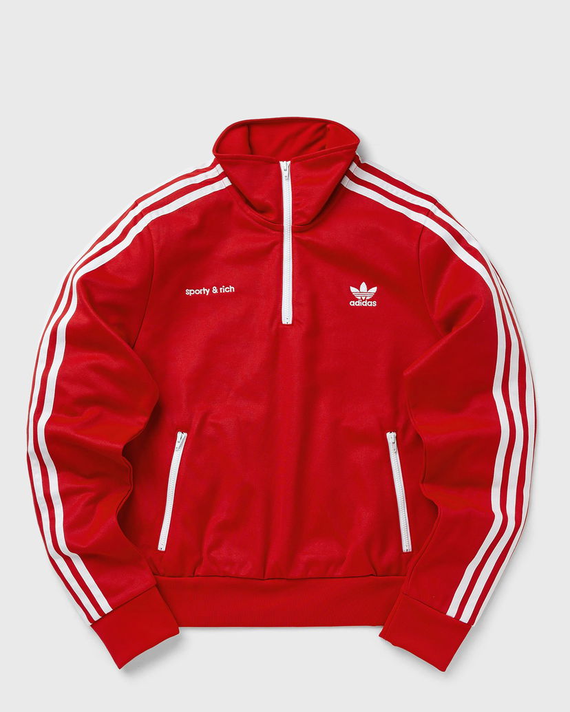 Суитчър adidas Originals Sporty&Rich x Track Top Червено | JD3766