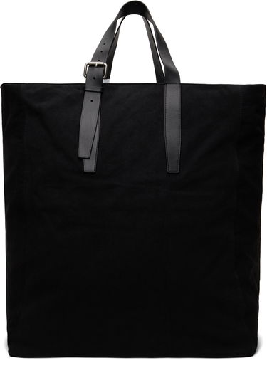 Голяма пазарска чанта Dries Van Noten Dries Van Noten Large Canvas Tote Bag Черно | 251-021507-698, 0