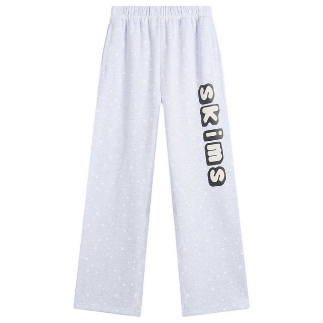 CPFM Cotton Fleece Straight Leg Pant Snow Print