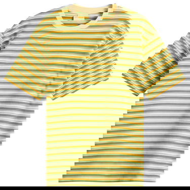 Тениска Drôle de Monsieur Drôle de Monsieur Striped T-Shirt, Size Large Жълто | G-TS245-CO203-MS, 0