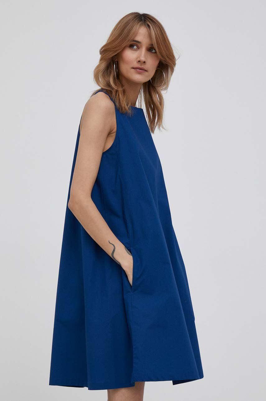 Pокля United Colors of Benetton Dress Тъмно синьо | 464KDV04X.2G6, 0