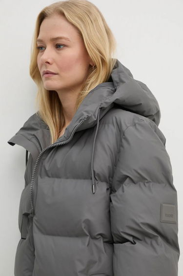 Пухо яке Rains Long Puffer Down Jacket Сиво | 15130.13, 6