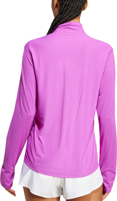 Пуловер adidas Originals Own the Run Quarter-Zip Running Top Лилаво | jv5905, 1